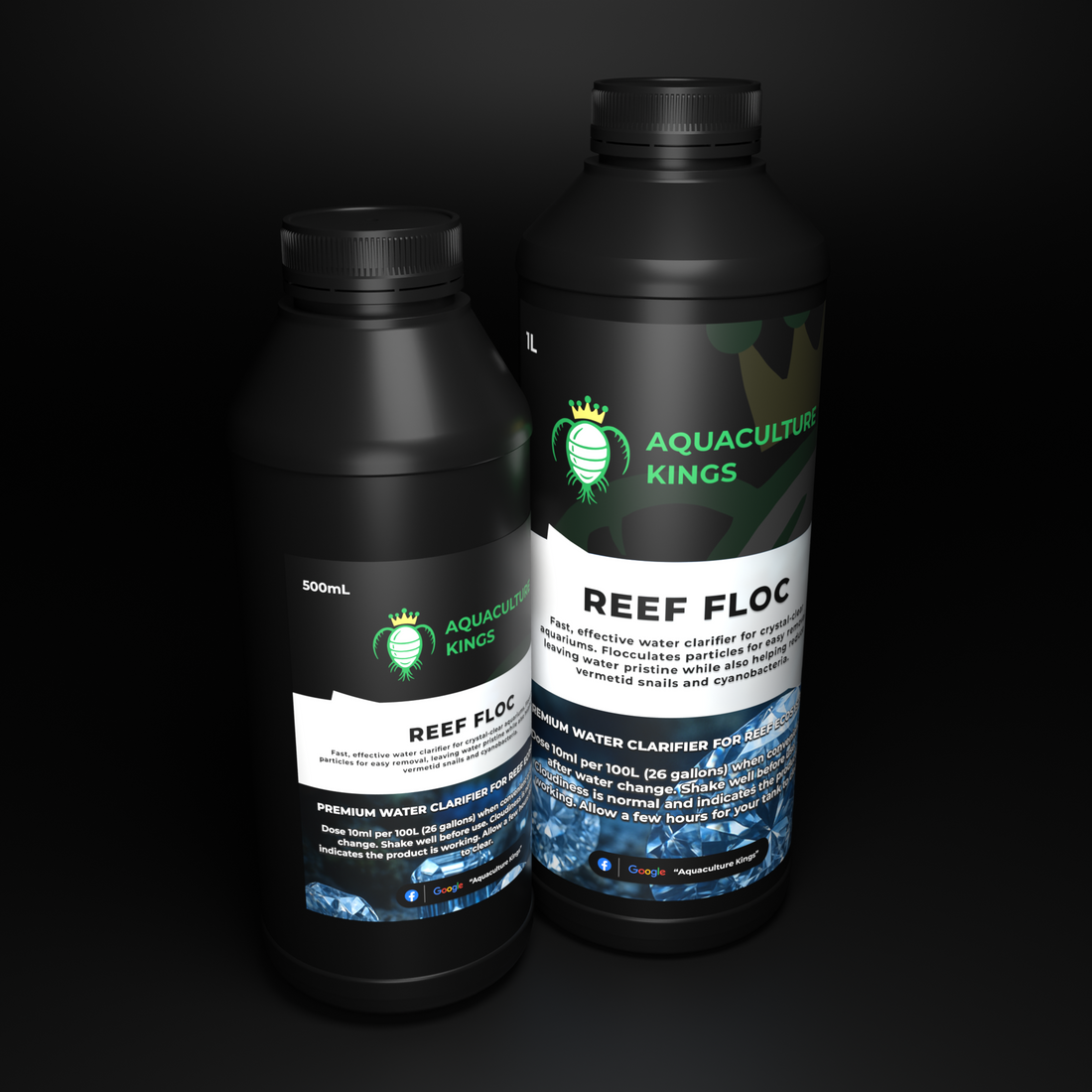 Reef Floc water clarity treatment for marine aquariums