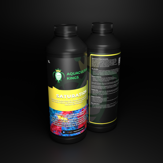 Saturation reef tank coral colour supplement