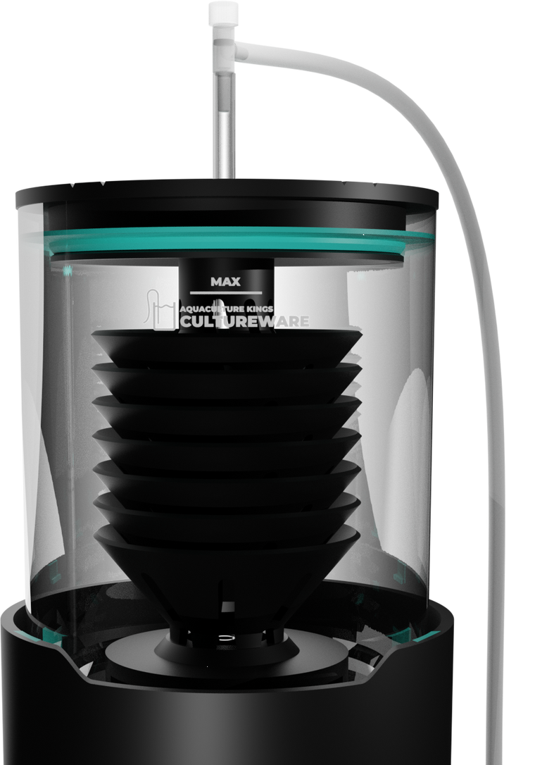 A Culturi-M vessel with the Pod Core insert seated inside it