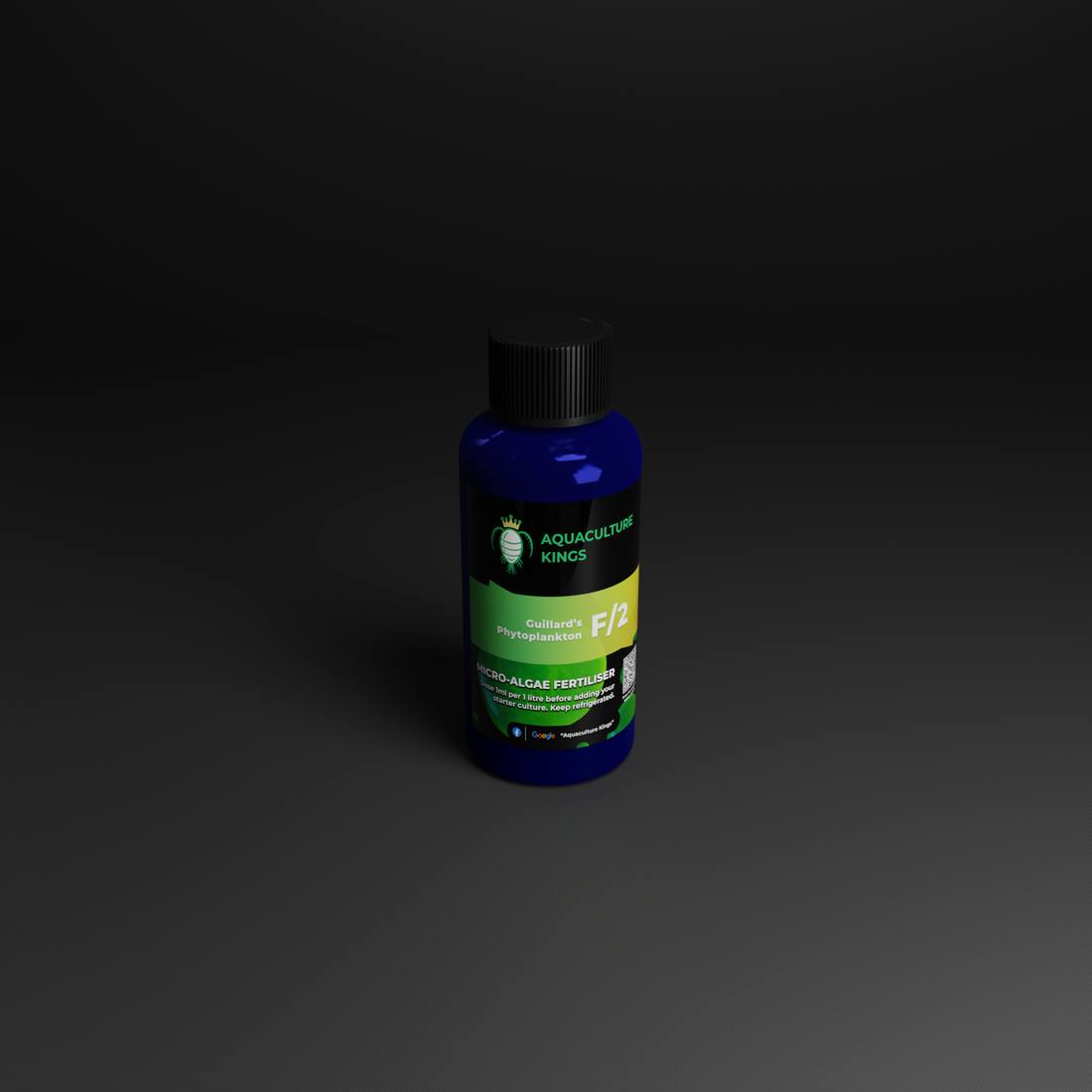 100ml bottle of Guillard's F/2 phytoplankton fertiliser