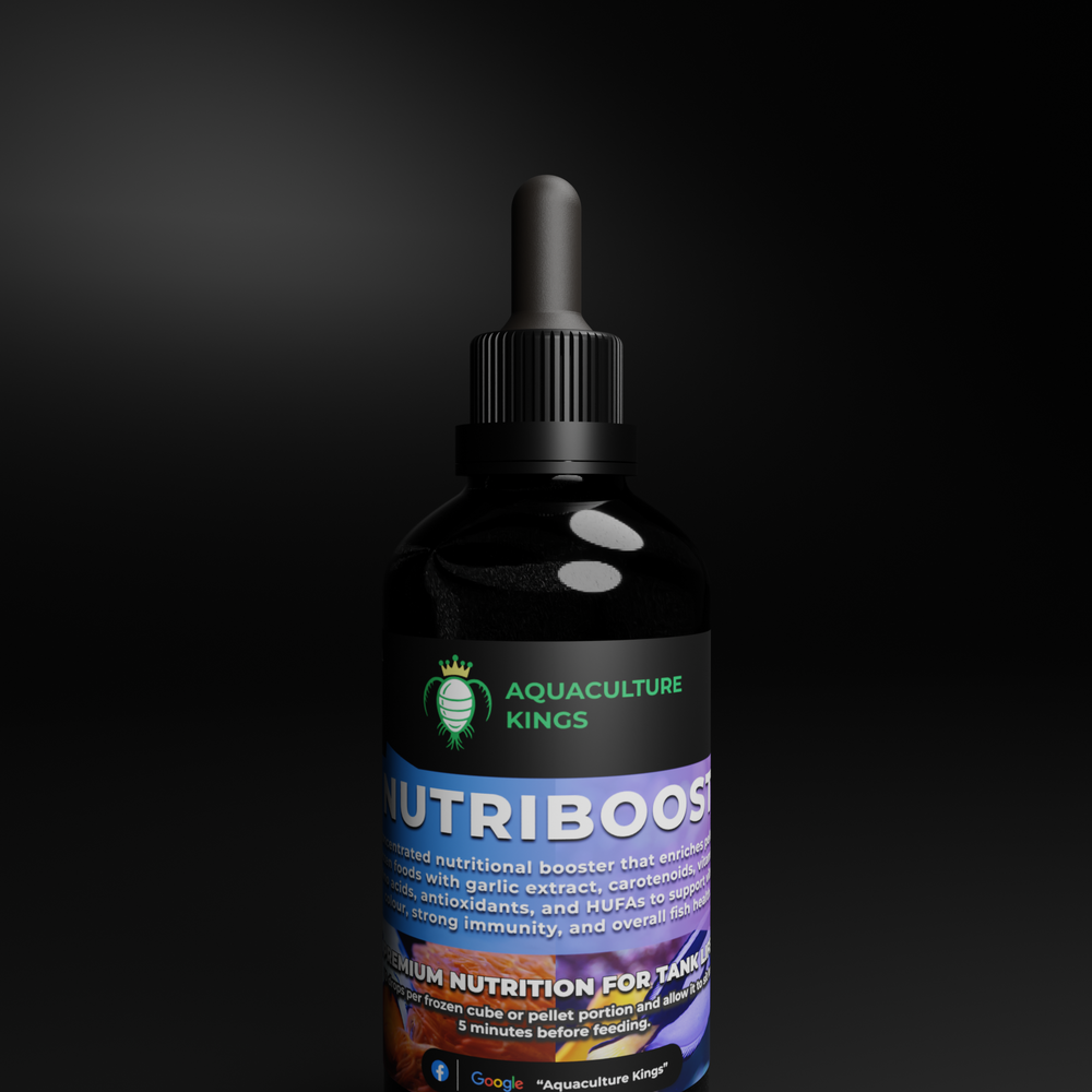 Nutriboost coral nutrition supplement for reef aquariums